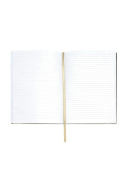 Anteckningsbok A5 Monogram Creme Linjerad, produktbild (3)