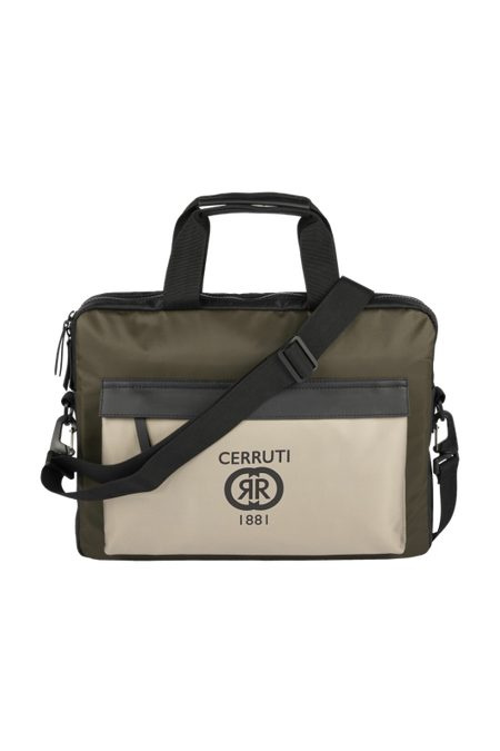 Dokumentväska Tegelbeige Khaki Svart, produktbild (1)