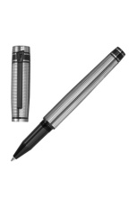 Kulspetspenna Bold Stripe Chrome & Gun