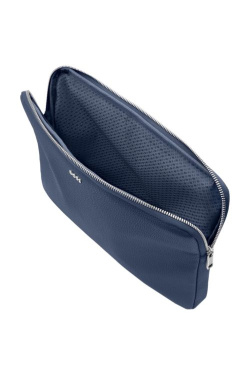 Laptopfodral Klassisk kornig marinblå 13, produktbild (3)