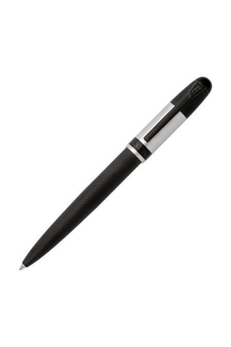 Kulspetspenna Classicals Black Edition, silverfärgad, produktbild (1)