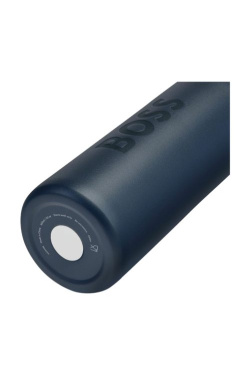 Isotermisk flaska Dubbel B Marinblå & Krom, produktbild (3)
