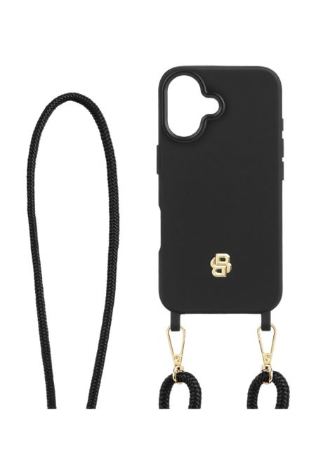 Skal till iPhone 17 Double B Svart & Guld, produktbild (1)
