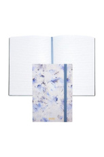 Anteckningsbok A5 Tie-dye Blomma Violett Linjerad