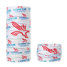 COOLMAX® multiscarf med heltäckande tryck.