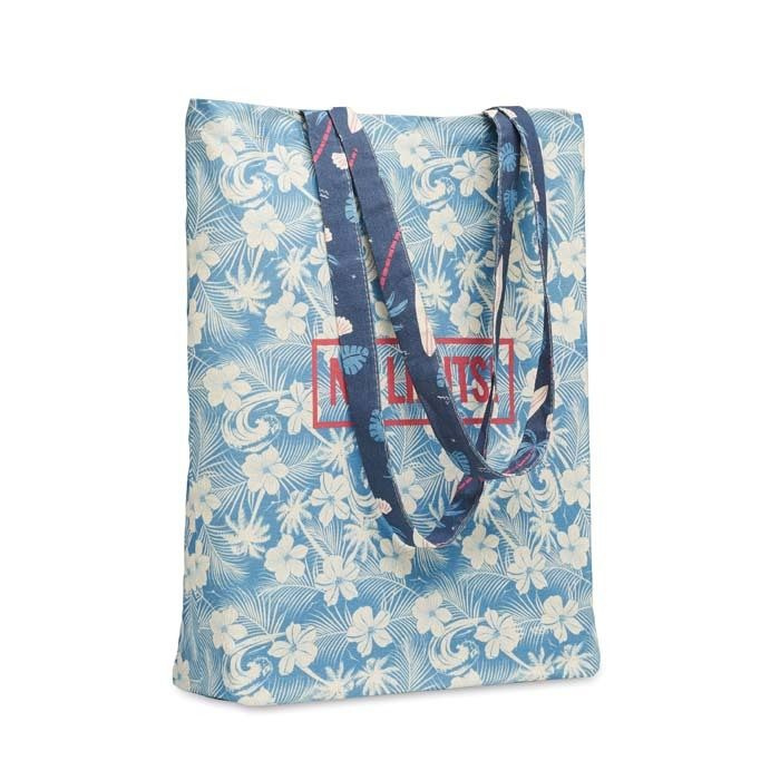 Bomullspåse med 10 cm botten och långa handtag (38x10x42cm)., produktbild