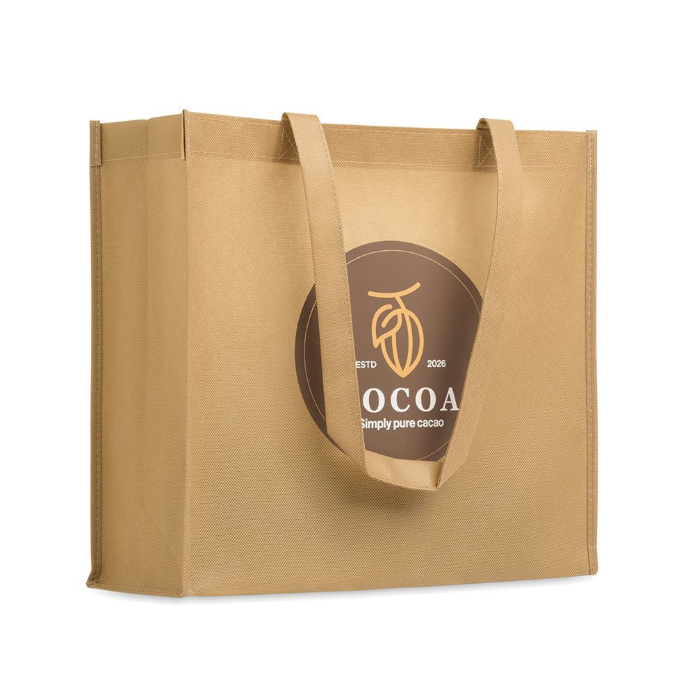 Horisontell PP non-woven shoppingkasse (36x32x12cm), produktbild