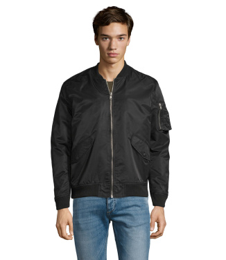 REBEL bomberjacka, unisex, Svart, XS, produktbild (3)
