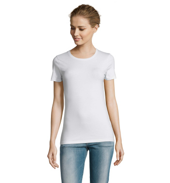 MILLENIUM DAM T-SHIRT 190g, Vit, S, produktbild (3)