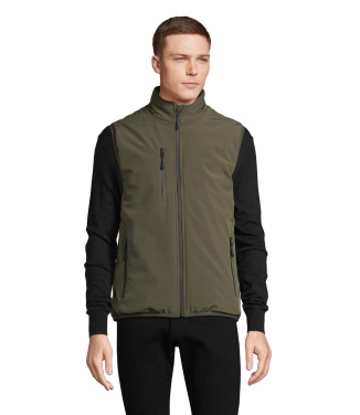 FALCON vadderad softshellväst, Armén, 4XL, produktbild (4)