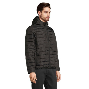 STREAM parkas med huva för herr, Svart, S, produktbild (2)