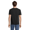 CLIFF kraftig T-shirt i bomull, unisex, Djupsvart