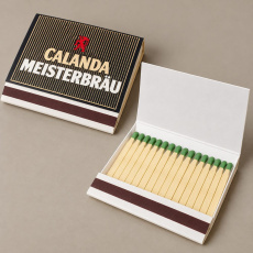 Tändsticksplån med trästickor 74 × 50mm