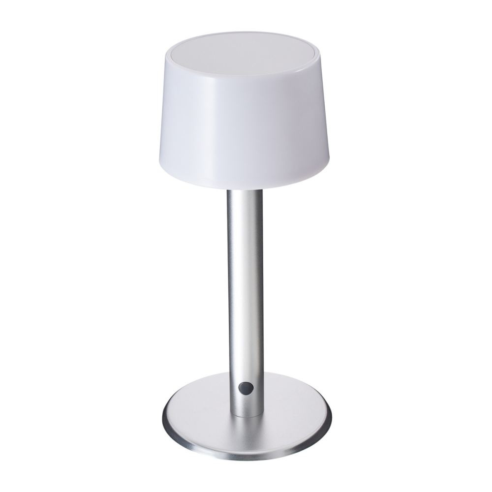 Laddningsbar bordslampa REEVES-AMLINO – silver (1)