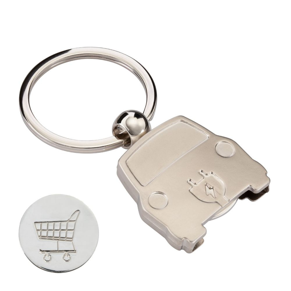 Nyckelring RE98-DRIVE IN – matt silver (1)