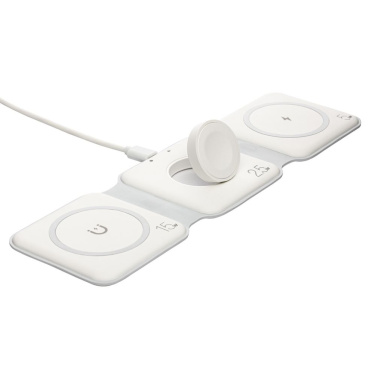 Snabb trådlös 3-i-1-laddare REEVES-PORTANOVA, 15 W – vit (3)