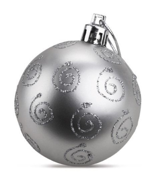 Julgransdekoration REFLECTS-SCRANTON – silver (2)
