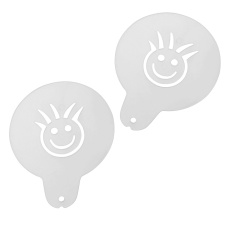Cappuccino-schablon