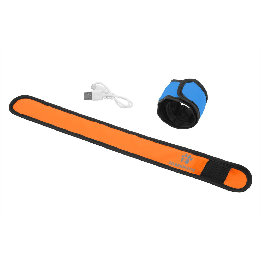 LED-klickarmband, blå, produktbild (1)