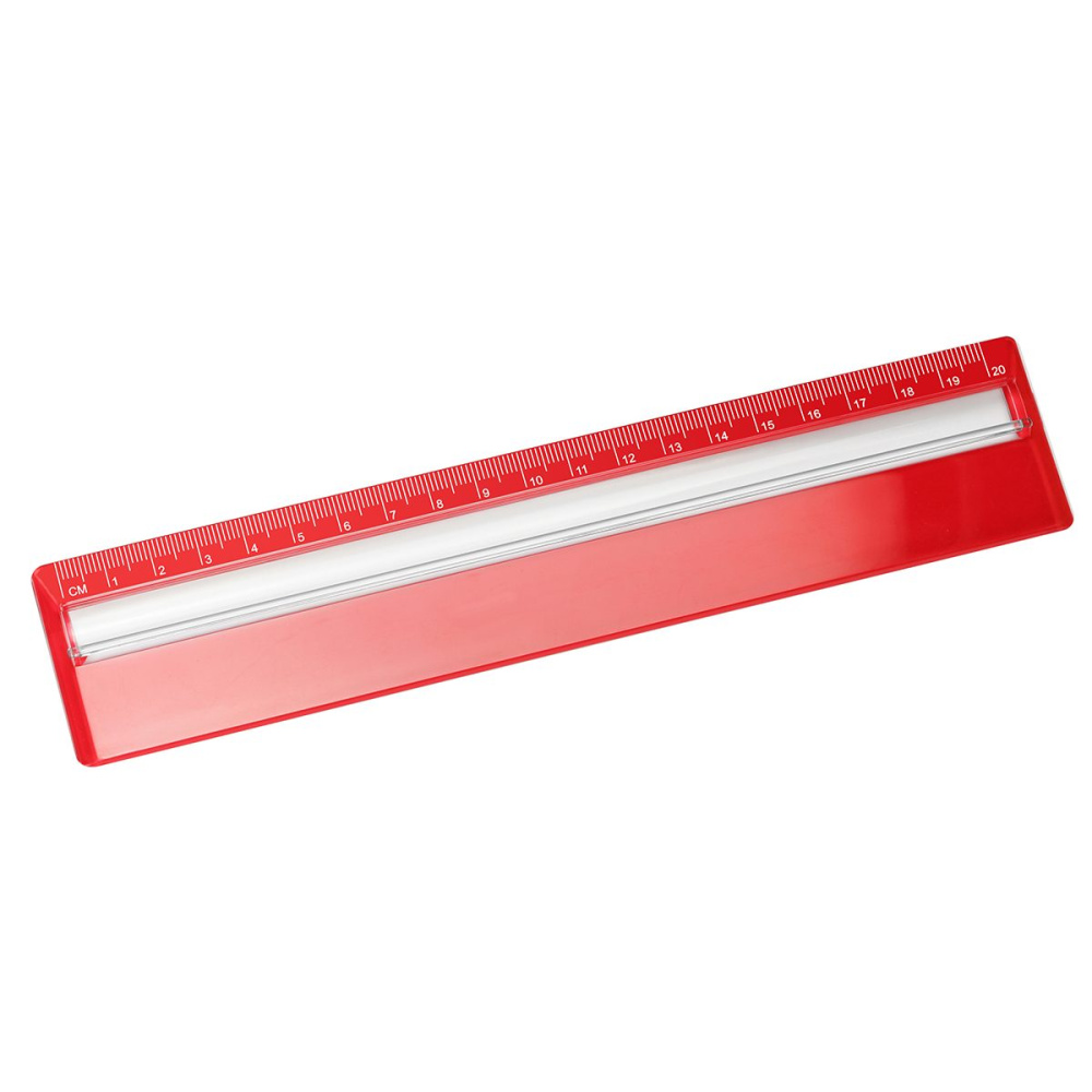 Linjal med förstoringsglas, produktbild (1)