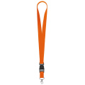 Standardbredd för band för nyckelband 10 mm, ungefärlig Pantone 021C