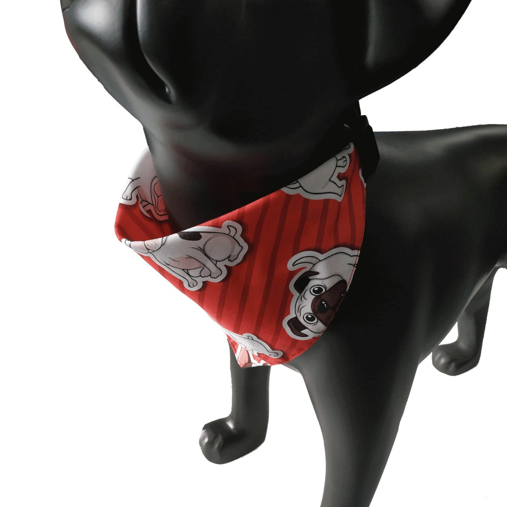 Triangulär hundbandana, produktbild