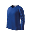 MALFINI Fit-T LS – T-shirt för barn, kungsblå