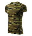 MALFINI Camouflage – T-shirt unisex, kamouflagegrön
