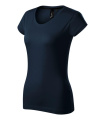 MALFINI Premium Exclusive – T-shirt dam, marinblå
