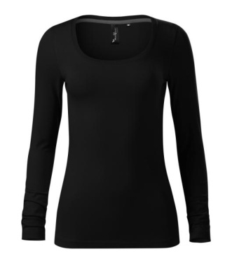 MALFINI Premium Brave – T-shirt dam, svart, XS, produktbild (2)