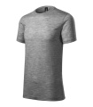 MALFINI Premium Merino Rise – T-shirt herr, mörkgrå melerad