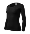 MALFINI Fit-T LS – T-shirt dam, svart