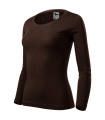 MALFINI Fit-T LS – T-shirt dam, kaffebrun
