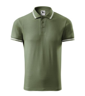 MALFINI Urban – Pikétröja herr, khaki, S, produktbild (2)