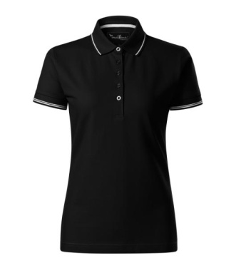 MALFINI Premium Perfection plain – Pikétröja dam, svart, S, produktbild (2)