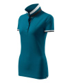 MALFINI Premium Collar Up – Pikétröja dam, Bensinblå