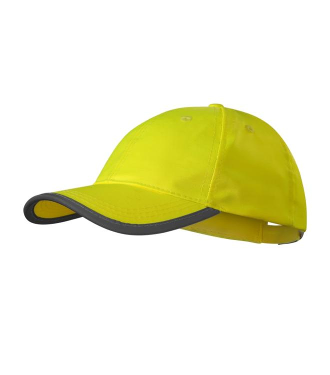 RIMECK HV Reflex – Keps unisex, fluorescerande gul, uni, produktbild (1)