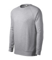 MALFINI Merger – Sweatshirt herr, silver melerad