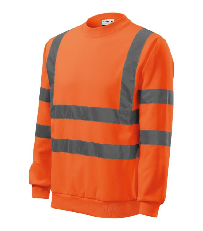 RIMECK HV Essential – Tröja unisex, fluorescerande orange, M, produktbild (1)