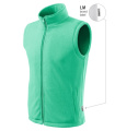 RIMECK Next – Fleeceväst unisex, mint 95 (märkesetikett)