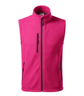MALFINI Exit – Fleeceväst unisex, magenta, XS, produktbild (2)