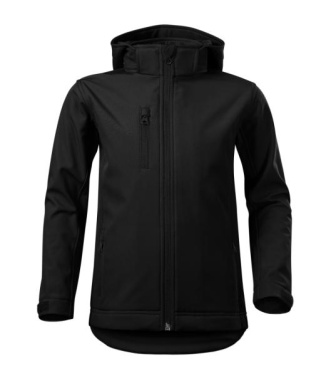 MALFINI Performance – Softshelljacka för barn, svart, 158 cm/12 years, produktbild (2)