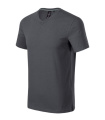 MALFINI Premium Action V-neck – T-shirt herr, ljus antracit