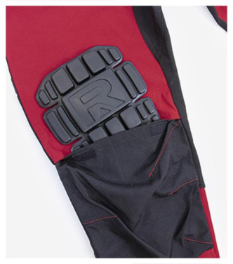 RIMECK Shield – Knäskydd unisex, svart, uni, produktbild (3)