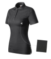 RIMECK Resist Heavy Polo – Pikétröja dam, ebenholtsgrå (märkesetikett)