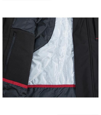 RIMECK Vertex – Vinter softshelljacka herr, svart, S, produktbild (3)