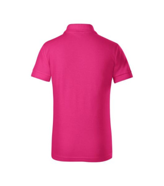 MALFINI Pique Polo – Pikétröja för barn, magenta, 158 cm/12 years, produktbild (3)