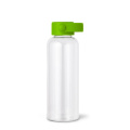 VILDMARK LOOP Tritan 0,5 l – vattenflaska, transparent/Grön