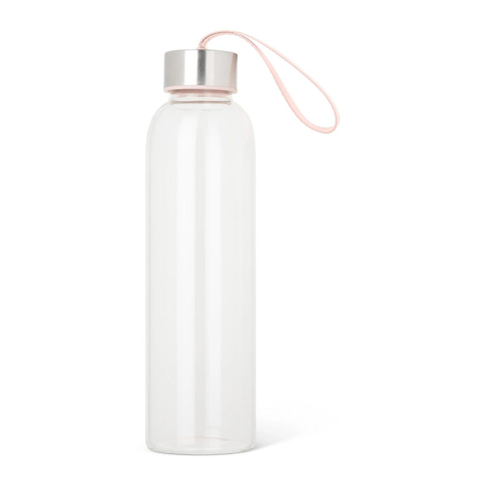 VILDMARK H2O 0,55 l – vattenflaska, färg: transparent/Rosa, produktbild
