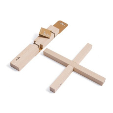 Magnetiskt grytunderlägg i trä
